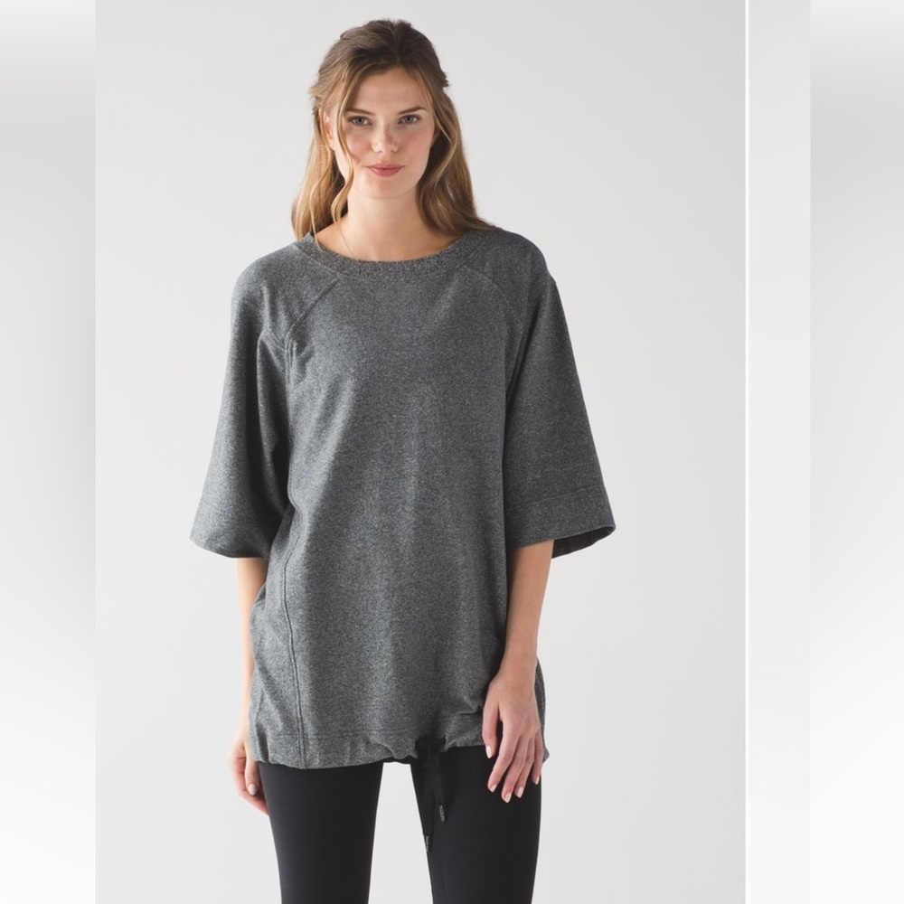 Lululemon Athletica Heather Gray Sweatshirt